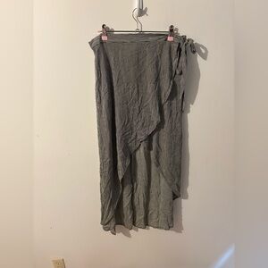 Joe B by Joe Benbasset Gray High Low Skirt Size‎ XL